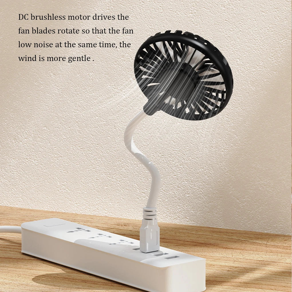 SilentUSBWind Portable Rechargeable Mini Fan