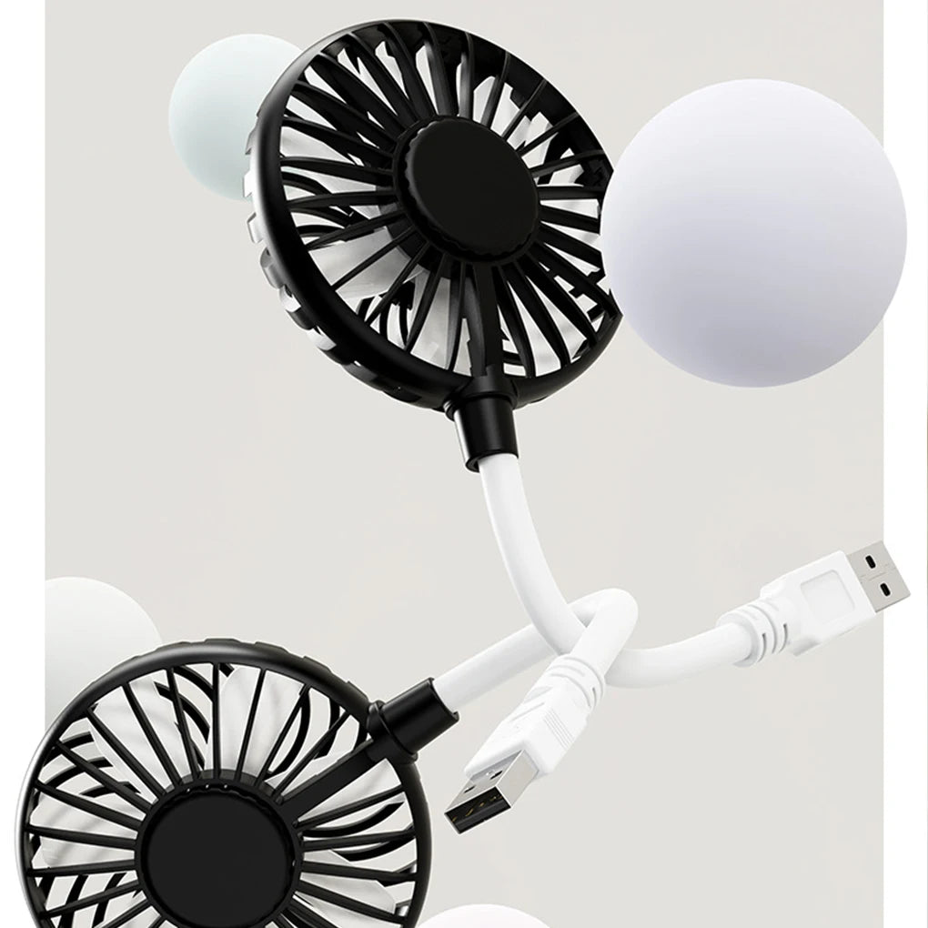 SilentUSBWind Portable Rechargeable Mini Fan